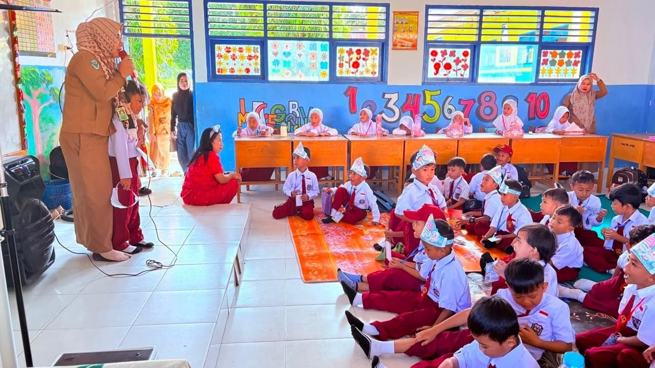 MPLS Hari Kedua, Siswa Baru SD Negeri 1 Silea Jalani Cek Kesehatan